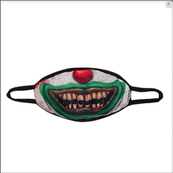Universal Studios Clown Face Mask Sz Medium - Picture 1 of 4